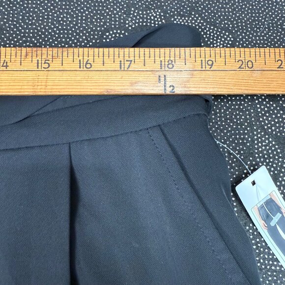 Time And Tru Womens Size XL Black Wide Leg Soft Pants Stretchy Waist Office Wear - Picture 5 of 10